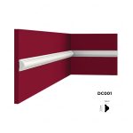 DC001 Elips Polimer Duvar Çıtası 2,5cm