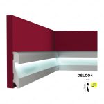 Polimer Boyanabilir Ledli Süpürgelik 11,5cm