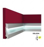 Polimer Boyanabilir Ledli Süpürgelik 11,5cm
